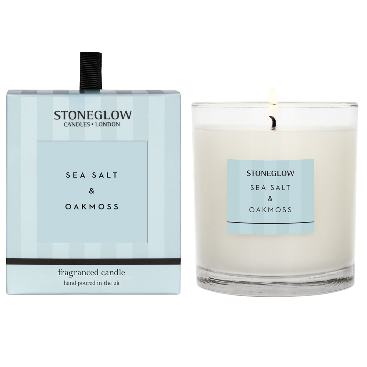 Sea Salt & Oakmoss - Stoneglow Candle