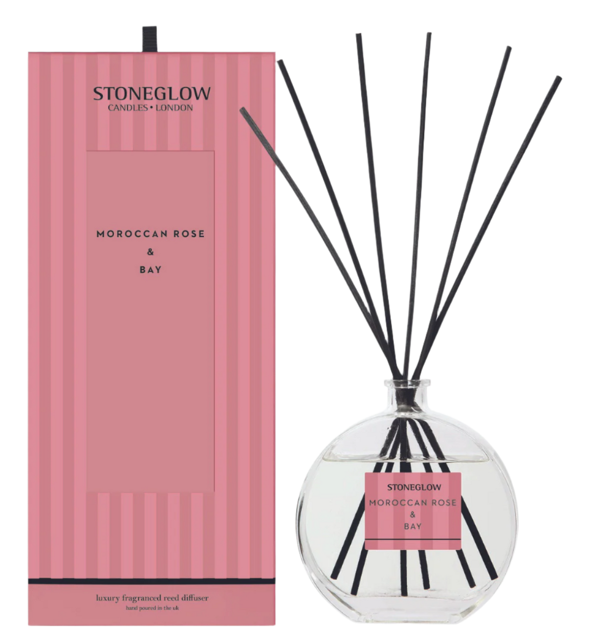 Moroccan Rose & Bay - Stoneglow Reed Diffuser