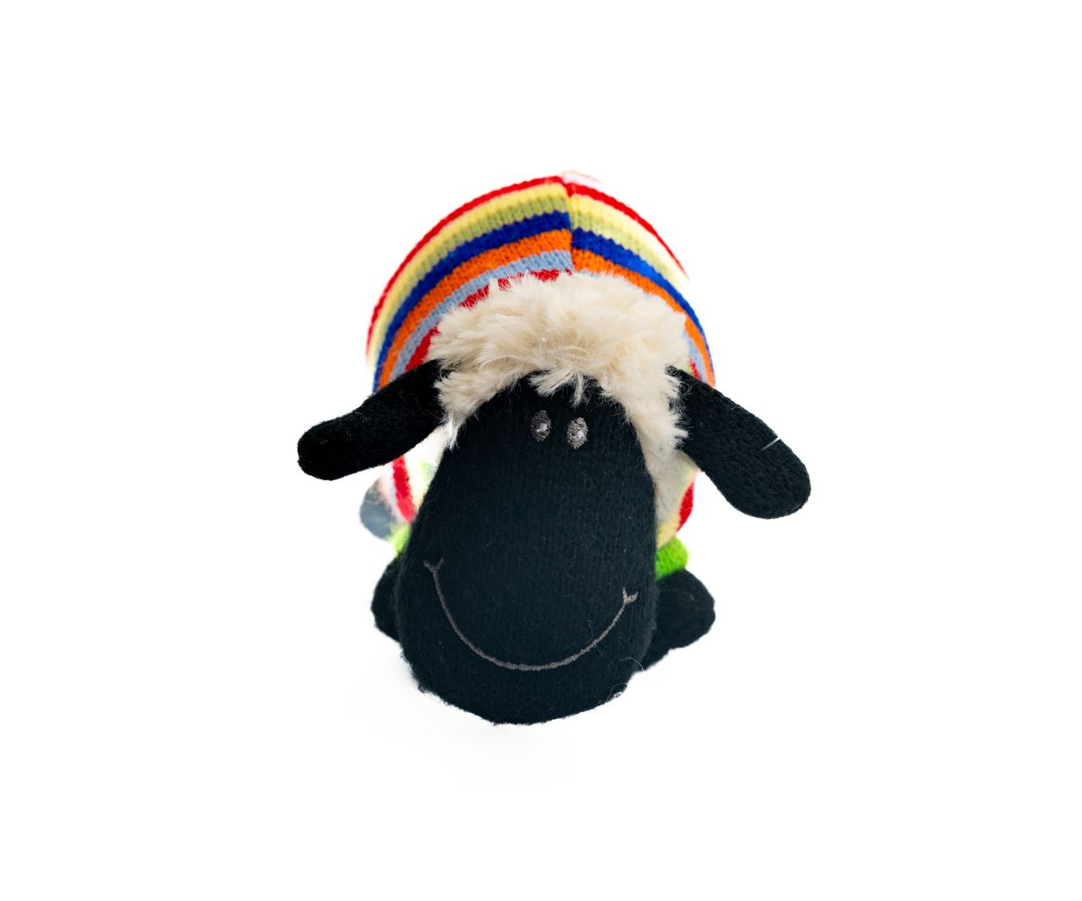 Small Wooly Lamb in Striped Jumper - Best Years