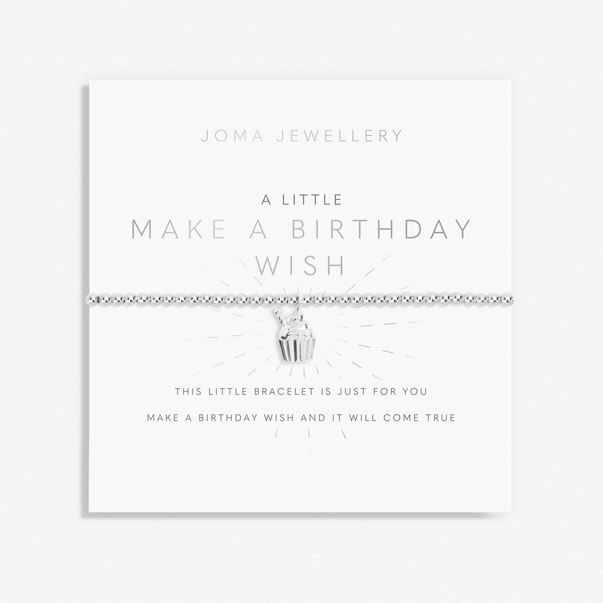Make A Birthday Wish Kids Bracelet - Joma Jewellery