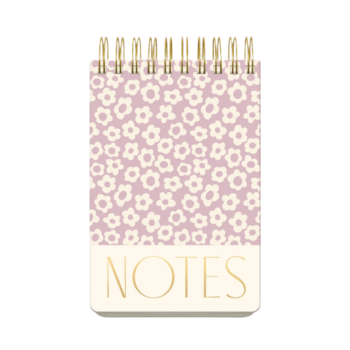 Lilac Floral Chunky Notepad - Designworks