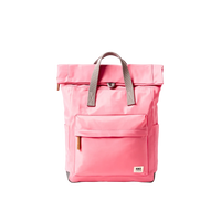 Canfield Bag In Pink Lemonade Recycled Nylon Small- Roka London