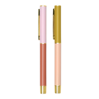 Rosewood & Blush Colour Block Pens - Designworks