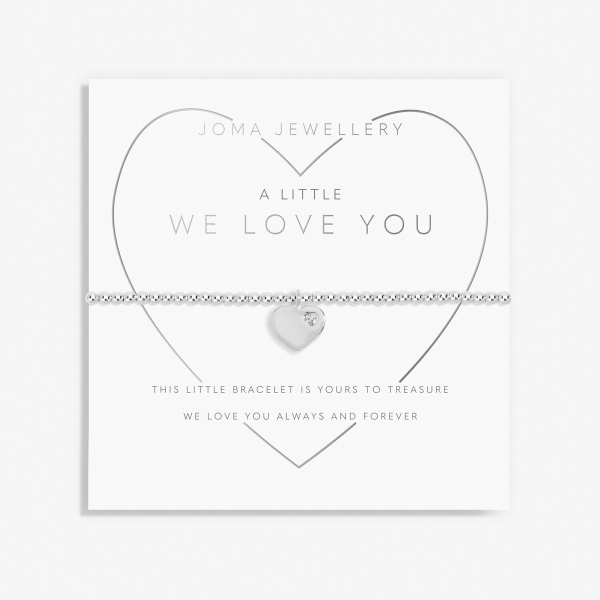 We Love You Kids Bracelet - Joma Jewellery